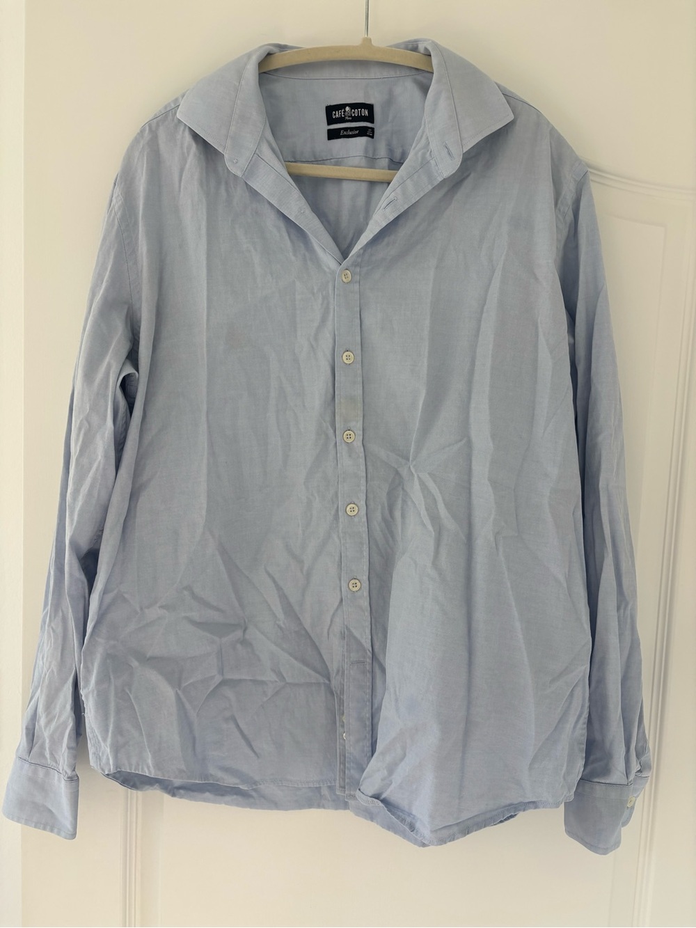 Light Blue Button-Up Shirt